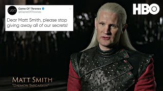 Announcement: HBO Responds After Matt Smith Leaks Info About House of the Drago