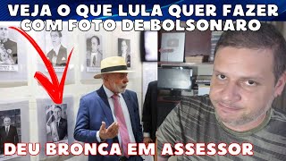 Veja o que LULA quer fazer com foto de BOLSONARO lá em Brasília