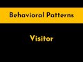 The Visitor Pattern Explained and Implemented in Java | Behavioral Design Patterns | Geekific