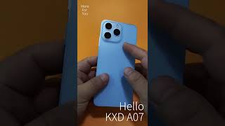 KXD A07 Blue unboxing -appearance: #kxd a07#kxd smartphone#kxd mobile blue# kxda07 blue#kxdcellphone