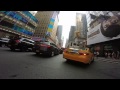 20150902 times square clipped rearview mirror fall