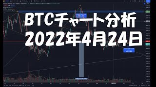 2022年4月24日ビットコイン相場分析