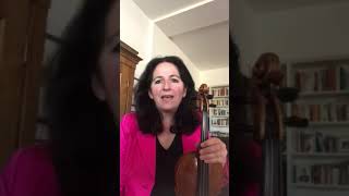 カリーン・アダム先生からのメッセージ [ヴァイオリン・クラス]  Message from Prof. Karin Adam [Violin class]