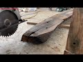 crafting a rustic wooden bench with salvaged shipwreck wood sturdy woodworking skill sunken wood