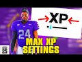 EA College Football 25 Road To Glory MAX XP SETTINGS!Fastest Way To Hit 99 Overall In NCAA 25 RTG!