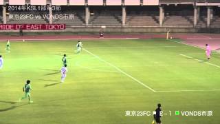 20140419 東京23FC vs VONDS市原ダイジェスト