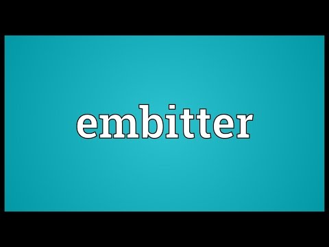 What is the synonym of embittered?