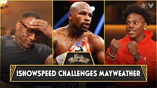 IShowSpeed Wants To Fight Floyd Mayweather \u0026 Says Manny Pacquiao is The GOAT Boxer Over Floyd