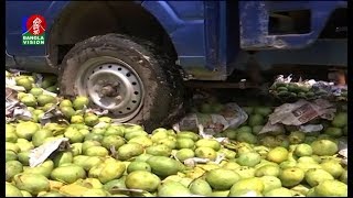 যাত্রাবাড়ি ফলের আড়তে অভিযান চালিয়ে অপরিপক্ক ও কেমিক্যাল দেয়া ৪শ মন আম ধংস করেছে Rab | News | BV News