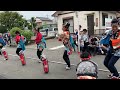 令和五年　十月八日　藤枝大祭　木町区　供奴（踊り）