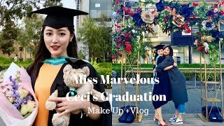 MissMarvelous🎓 Graduation Makeup | 毕业典礼妆容💄 Vlog🎀  Anastatia | 现代文艺复兴盘💝