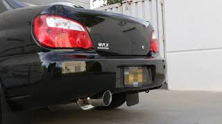 Revel Medallion Touring-S exhaust system for 02-06 Subaru WRX \u0026 04-06 WRX STI (T70092R)