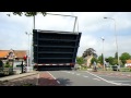 brugopening galgenkampsbrug ophaalbrug drawbridge pont basculant zugbrücke meppel