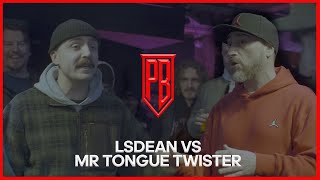 LSDean vs Mr Tongue Twister | Premier Battles | Rap Battle