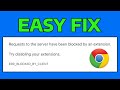 How To Fix NET::ERR_BLOCKED_BY_CLIENT Google Chrome Error