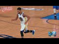 【夢の対決】ステファン・カリー５人 vs ラッセル・ウェストブルック５人！第３クウォーター【nba2k18】