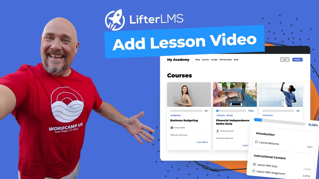 How To Add A Video To A Lesson Youtube