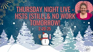 Thursday Night Quilt \u0026 Chill - 2/20/2025 #quilting #sewing #live