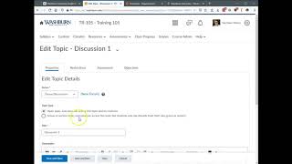 Setting Up Group Discussions in D2L