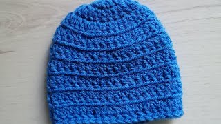 Let's crochet 0-6m old beanie hat. Beginners friendly. #viralchannel #viralvideo