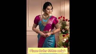 AVANTIKA FASHIONS kanchivaram skill saree order Now ..