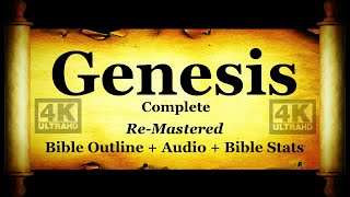 Holy Bible Genesis Complete w/Revised Bible Outline & Stats Audio/Text