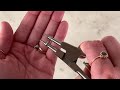 how to use a captive bead ring tool to open a cbr