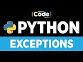 Python Tutorial For Beginners | Exceptions In Python | Exception Handling In Python | SimpliCode