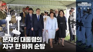 문재인 대통령의 지구 한 바퀴