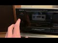 denon drm 700a cassette deck