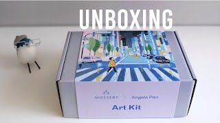 Unboxing Mossery x Angela Pan Paint Marker Art Kit