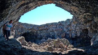 Craters of the Moon - Spelunking Adventure in Indian Tunnel | Southern Idaho