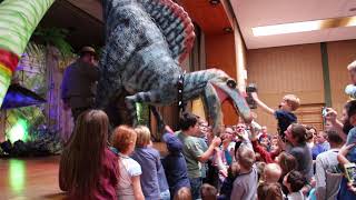 Die lebendige Dinosauriershow gastiert in Allendorf/Lumda