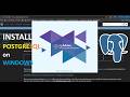 How to Install PostgreSQL and PgAdmin 4 in Windows 11