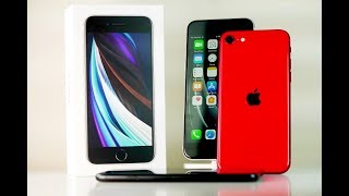 NEW Apple 2020 iPhone SE / Unboxing & Review [ALL Colors] + GIVEAWAY!