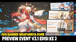 Preview Event v3.1 Edisi ke 2 - Genshin Impact