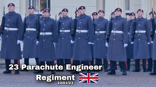 Loudest Voice Ever! 23 Parachute Engineer Regiment Massive Inspection!