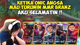 CUMAN SEORANG ONIC ANGSA YANG BERANI TURUNIN MMR BTR BRANZ! LJ BETINA DISINI BERAKSI TOLONG BRANZ!!