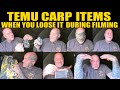 15 TEMU ITEMS FOR CARP FISHING - PLUS OUTTAKES - GIVEAWAY -CARP FISHING