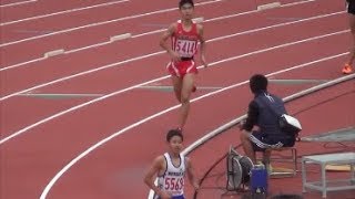 ジュニアオリンピック陸上 群馬県予選2017 男子A3000m2組