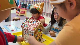 😎#YangFanPreschool #FestivalFun 🎄 Kids' Gingerbread Adventure!