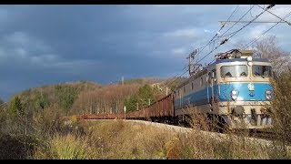 Vlakovi u Delnicama,Listopad 2017//Trains in Delnice 2017(Croatia railways)