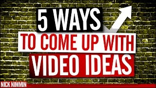 Video Ideas For YouTube