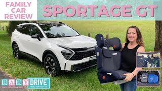 Family car review: 2022 Kia Sportage GT Line | BabyDrive child seat and pram test