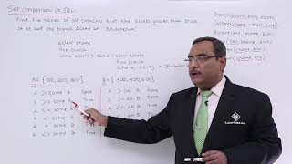 DBMS - Set comparison in SQL