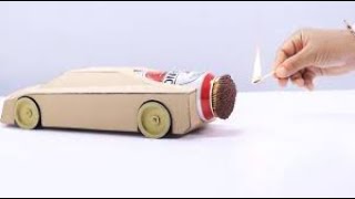 Cool Matches Powered Cardboard Double Jet