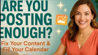 The 3-Post System That Keeps Your Calendar Full ✅ LIVE REPLAY