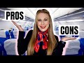 PROS And CONS Of Being A FLIGHT ATTENDANT!