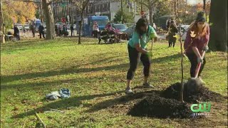 Volunteers Offer Day Of Service In Philadelphia On Love Your Park Day