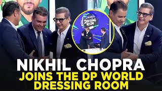 #NikhilChopra Joins THE DP World DRESSING ROOM | ZA1A